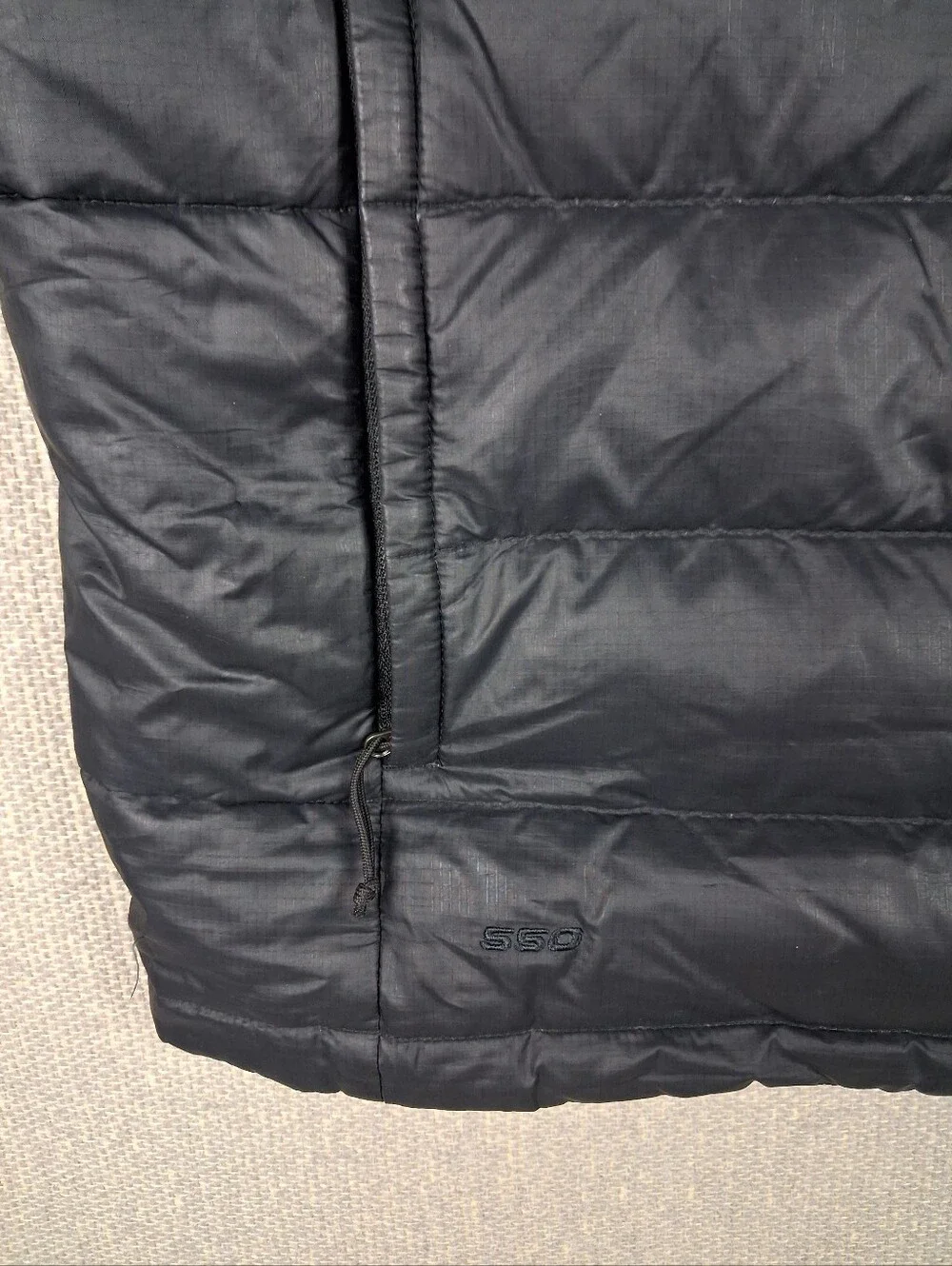 The North Face Aconcagua 2 Down Puffer Vest Mens Large Black 550-Fill Insulated